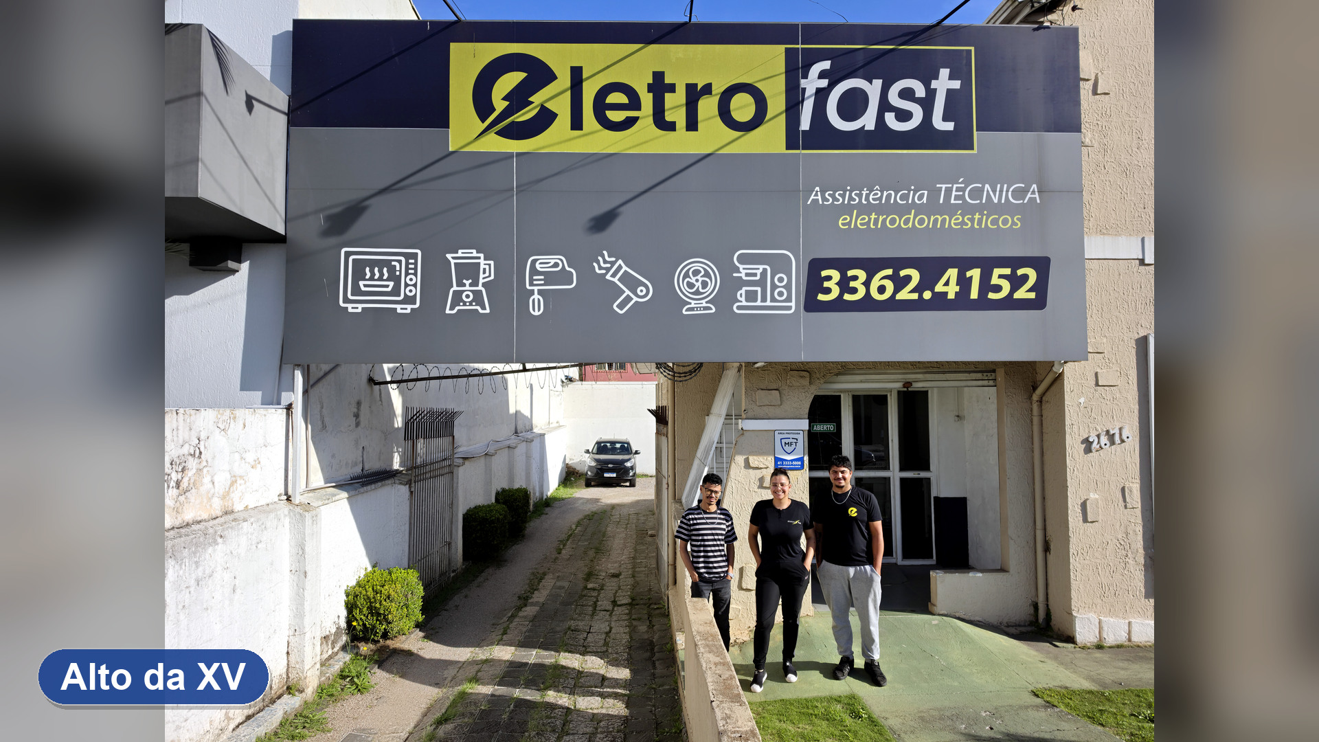 Equipe da unidade Alto da XV