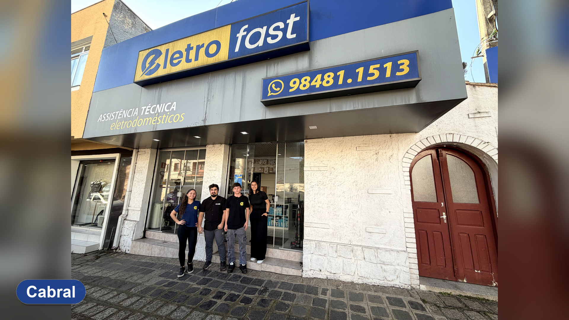 Equipe da unidade Cabral